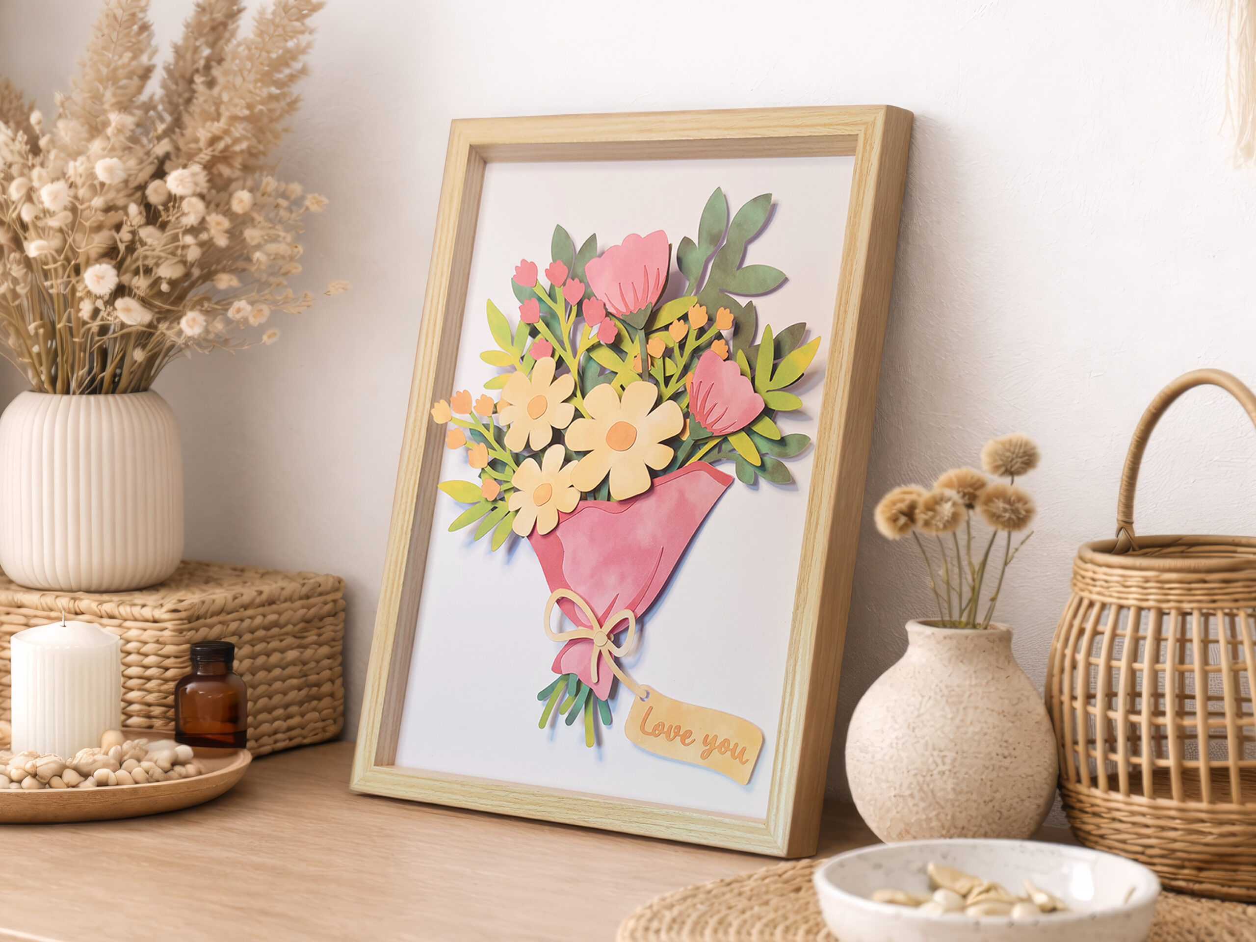 Bouquet de Fleurs "Love you"